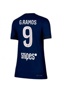 Paris Saint-Germain Goncalo Ramos #9 Jalkapallovaatteet Naisten Kotipaita 2025-26 Lyhythihainen